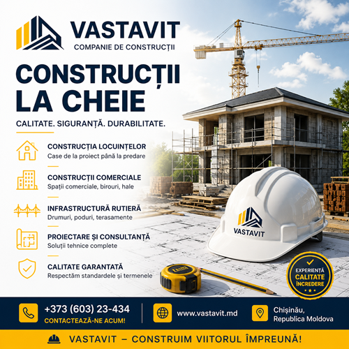 Moldova: Construcție casă de țară Chișinău — proiect și execuție